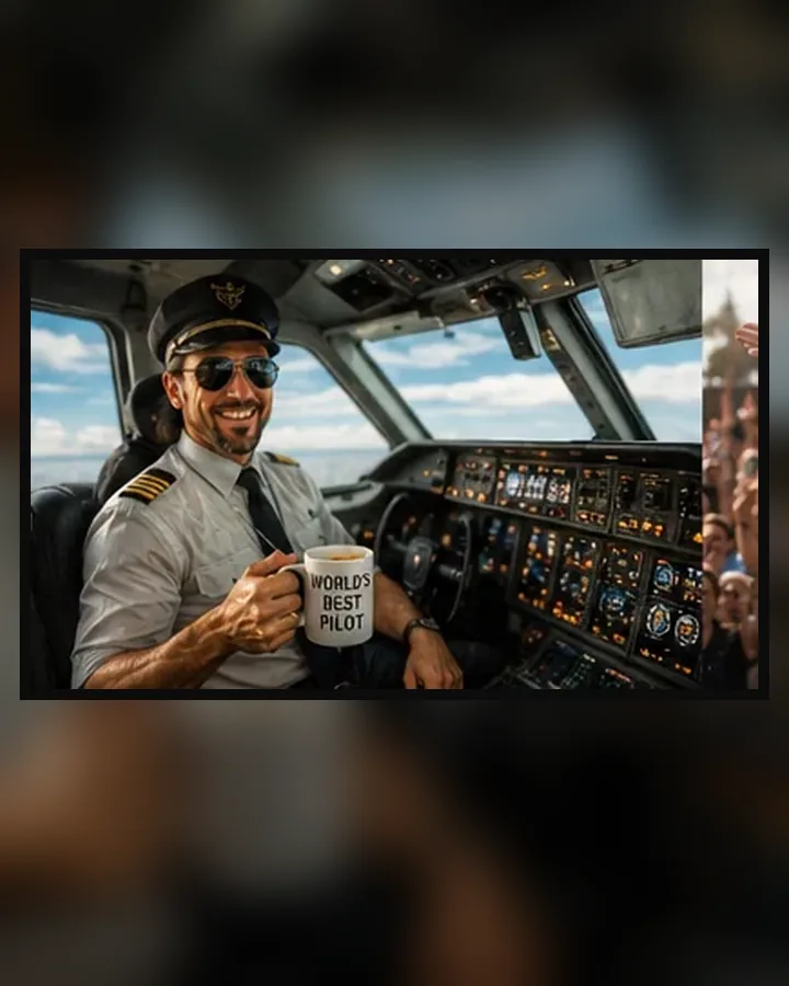 Ryan Bounds flying an airliner